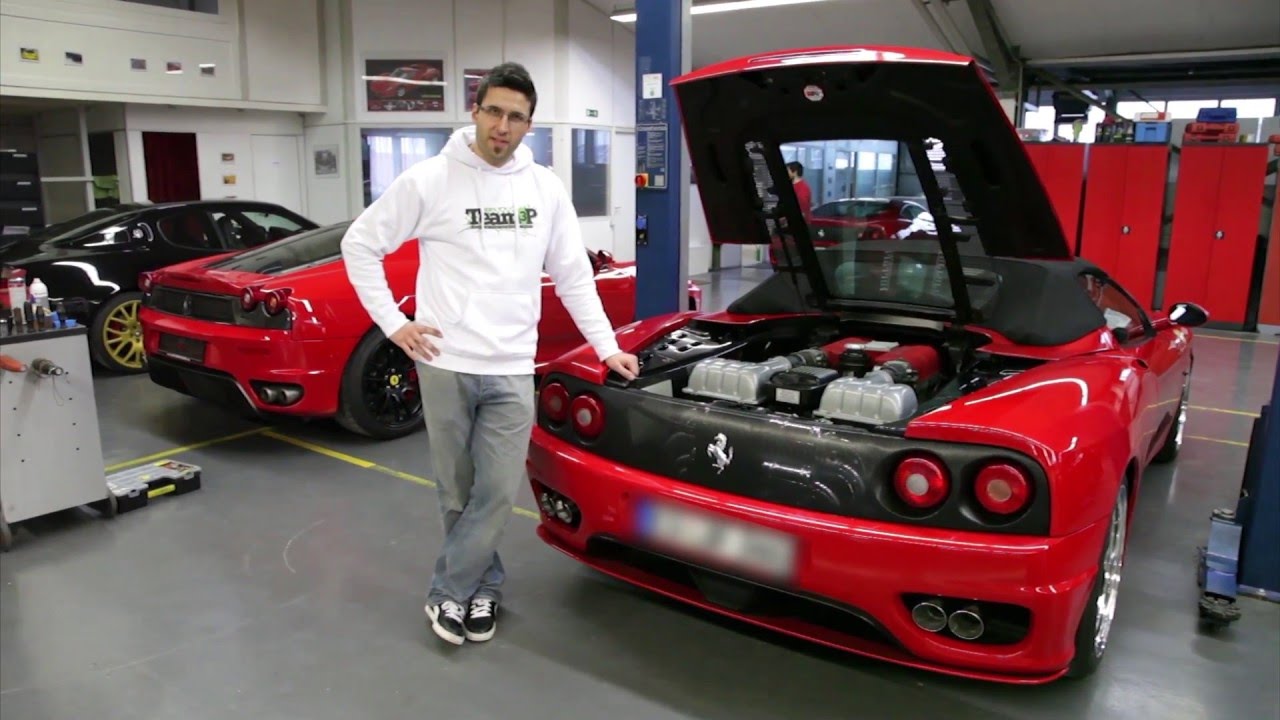 Ferrari 360 Spider mit Capristo 1/3 und Sportkats by Team3P