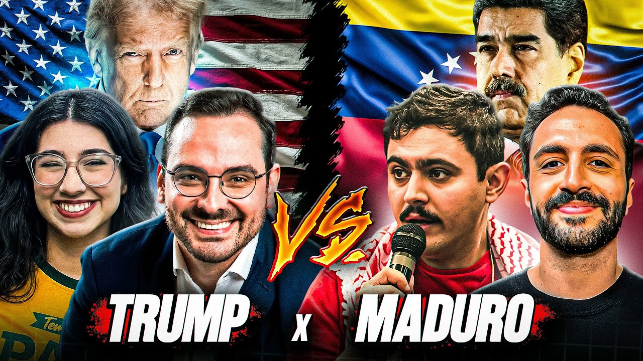 DEBATE EUA X VENEZUELA - PART. GUSTAVO GAIOFATO E GABRIEL LAZZARI X EDUARDA CAMPOPIANO E THOMAZ