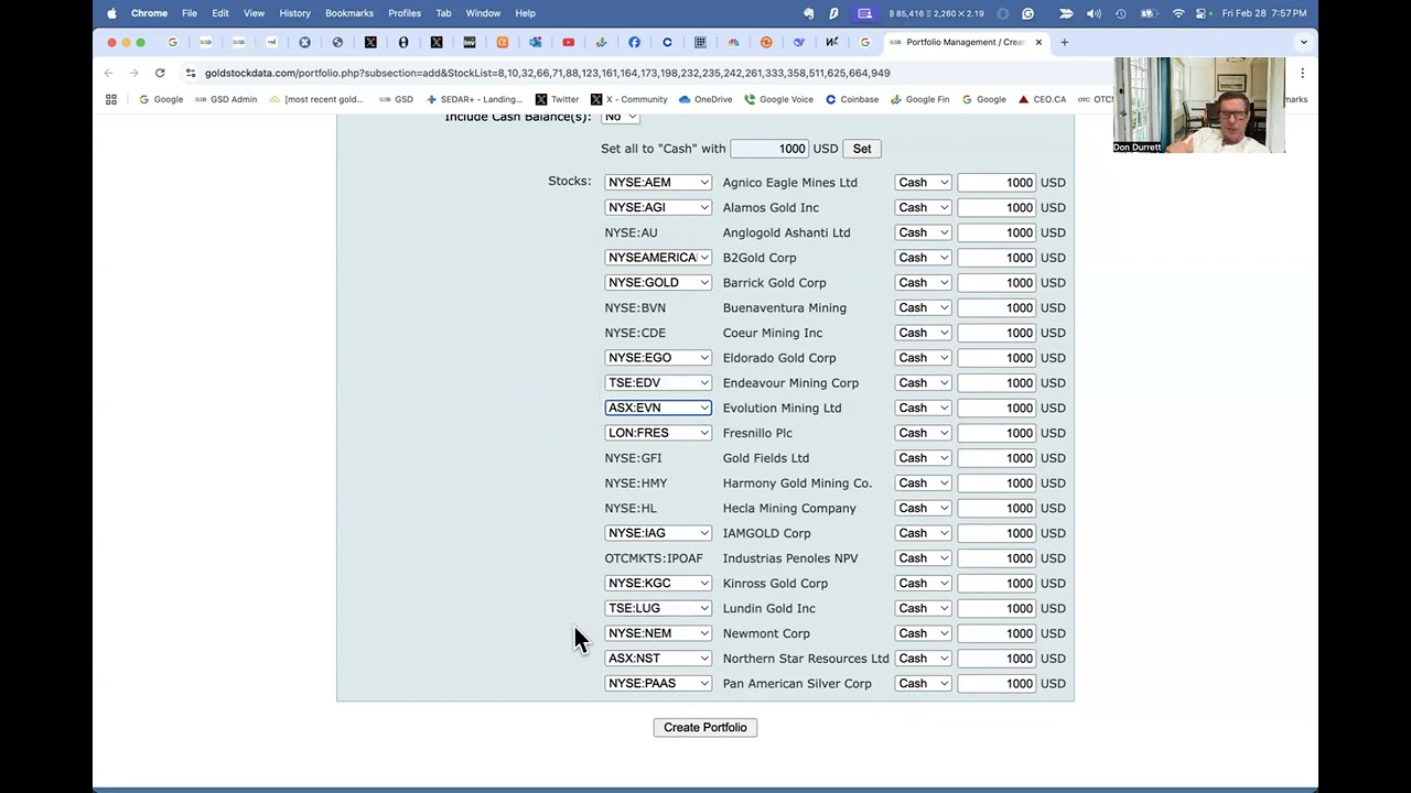 GoldStockData.com: How to do Searches.