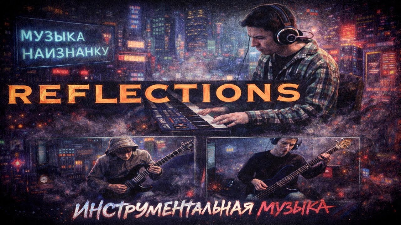 ИНСТРУМЕНТАЛЬНАЯ МУЗЫКА | ИГРА НА ГИТАРЕ И ПИАНИНО |  ♫☺ REFLECTIONS | НАИЗНАНКУ