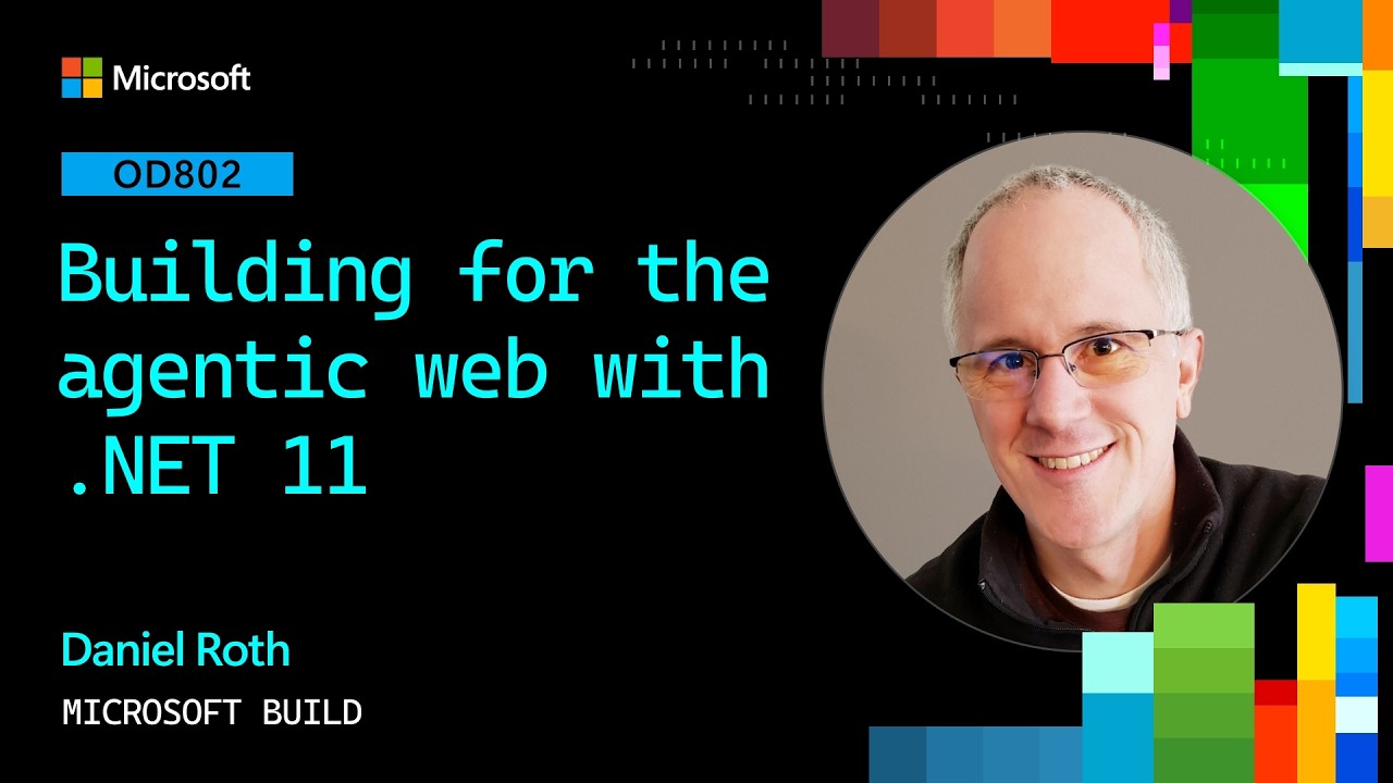 Building for the agentic web with .NET 11