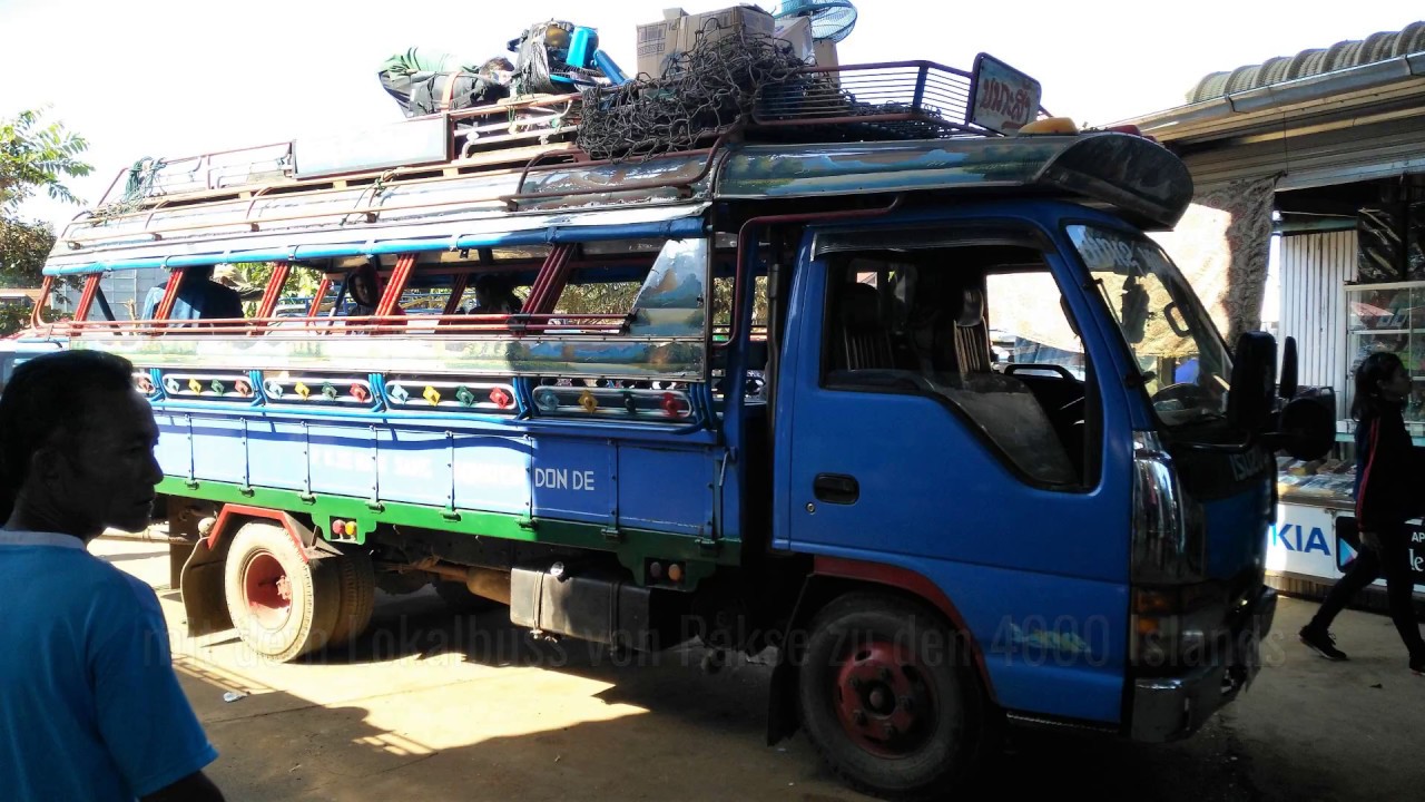 Laos vom Süden in den Norden
