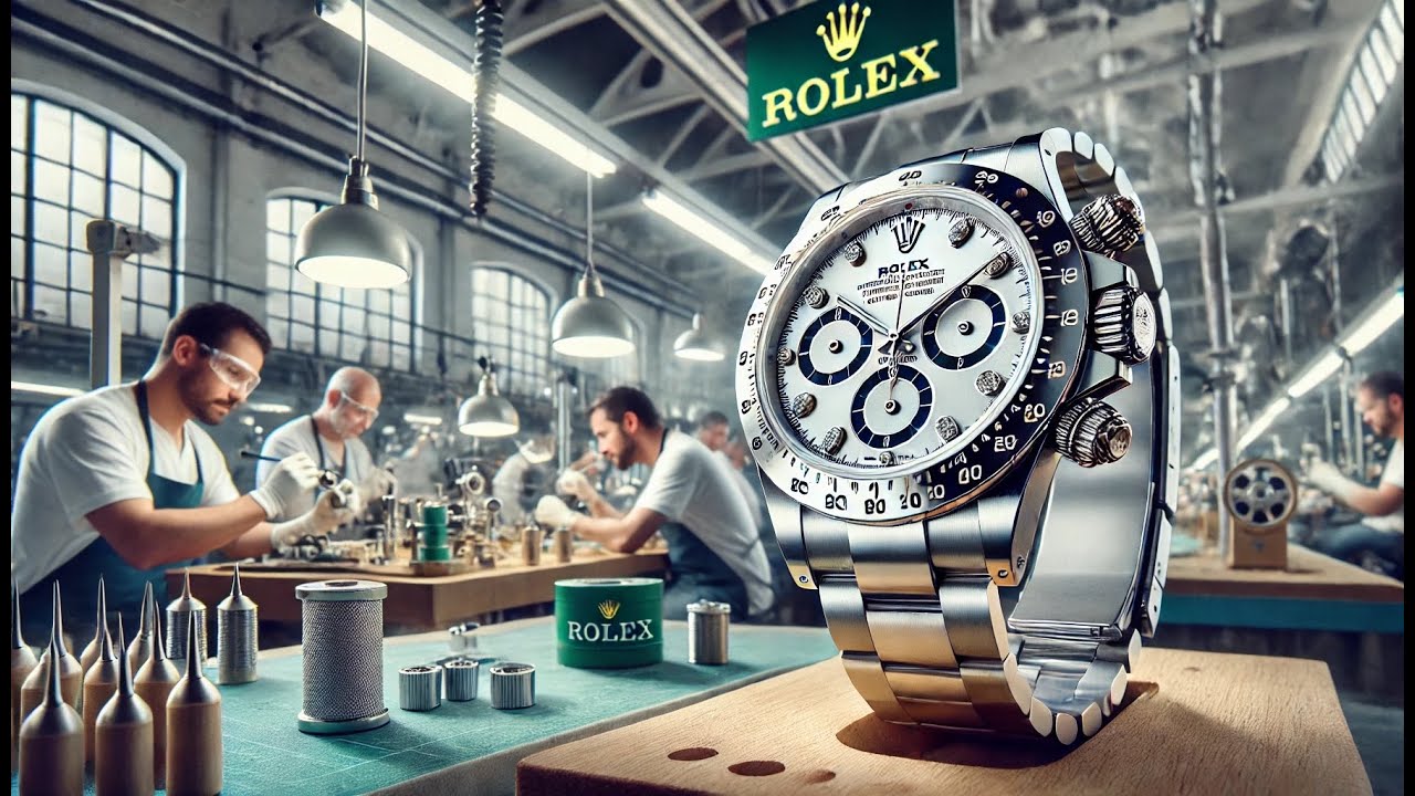 Как производятся часы Rolex