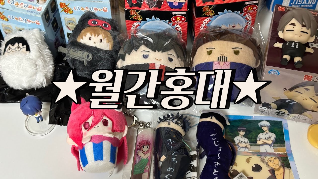 🍀오타쿠 브이로그🍀 체감상 아주 오랜만에 다녀온 홍대 굿즈샵 투어💨 홍대굿즈샵•오타쿠깡•굿즈깡•랜덤깡•주술회전•사카모토데이즈•은혼•하이큐•블루록•귀멸의칼날