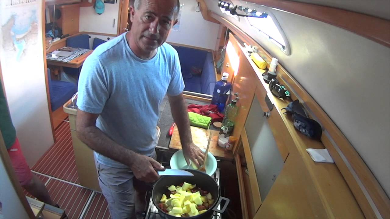 Vida a bordo 1  Cocina en navegación 1