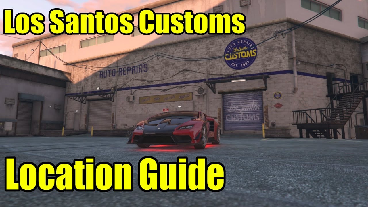 GTA 5 - Los Santos Customs Location Guide