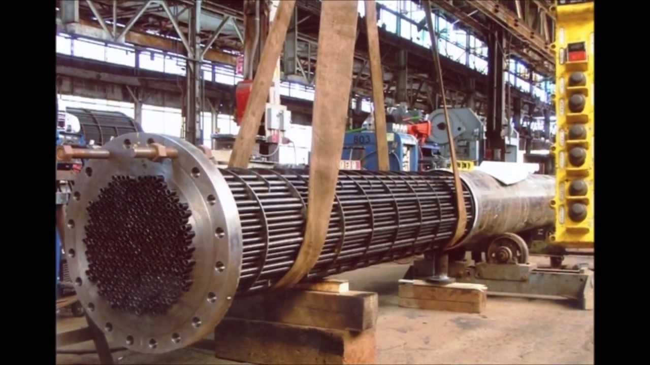 Intercambiador de calor de tubos y coraza