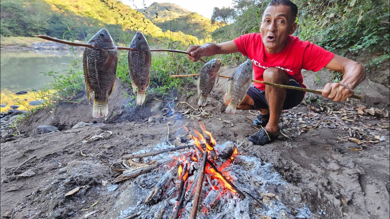 Don jose pesca y cocina tilapia Ruco