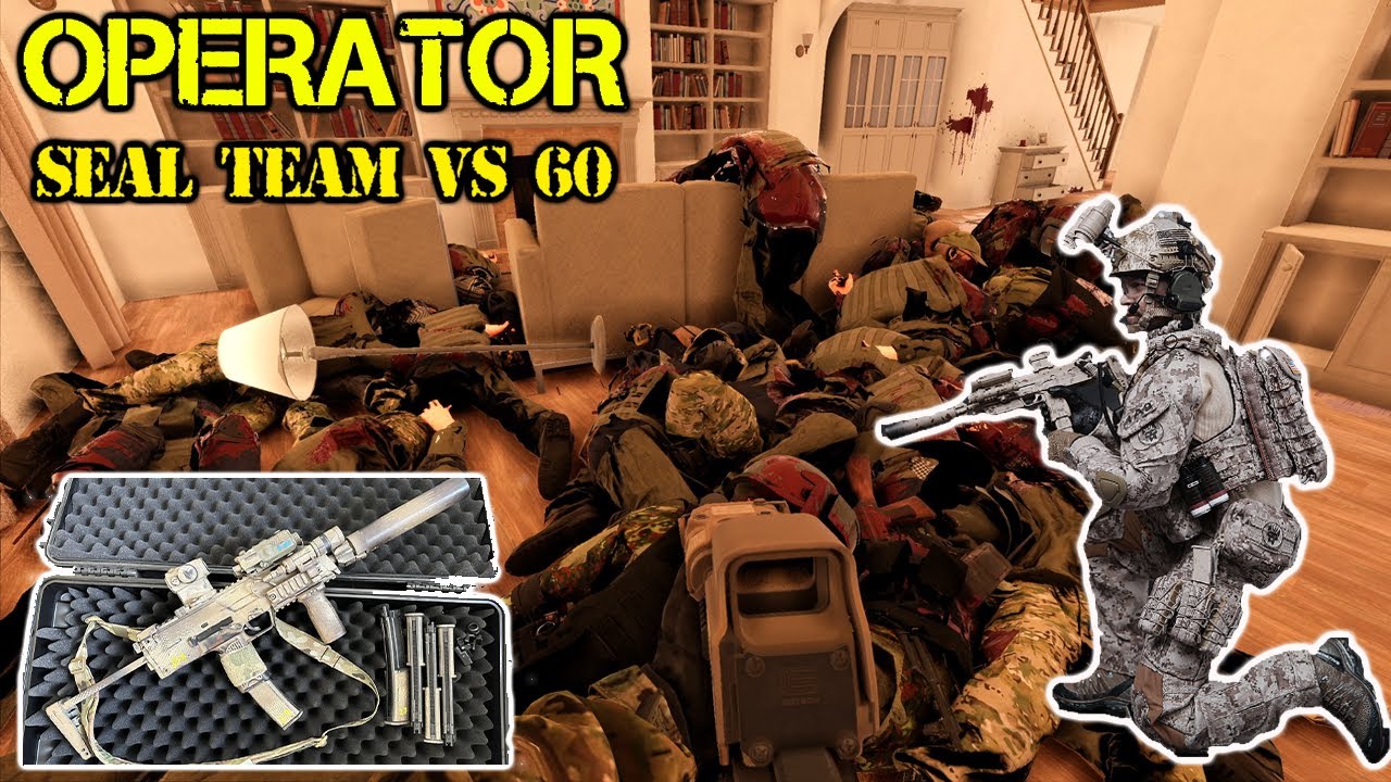 OPERATOR - SEAL TEAM 6 LOADOUT Vs 60 Hostiles (Milsim)