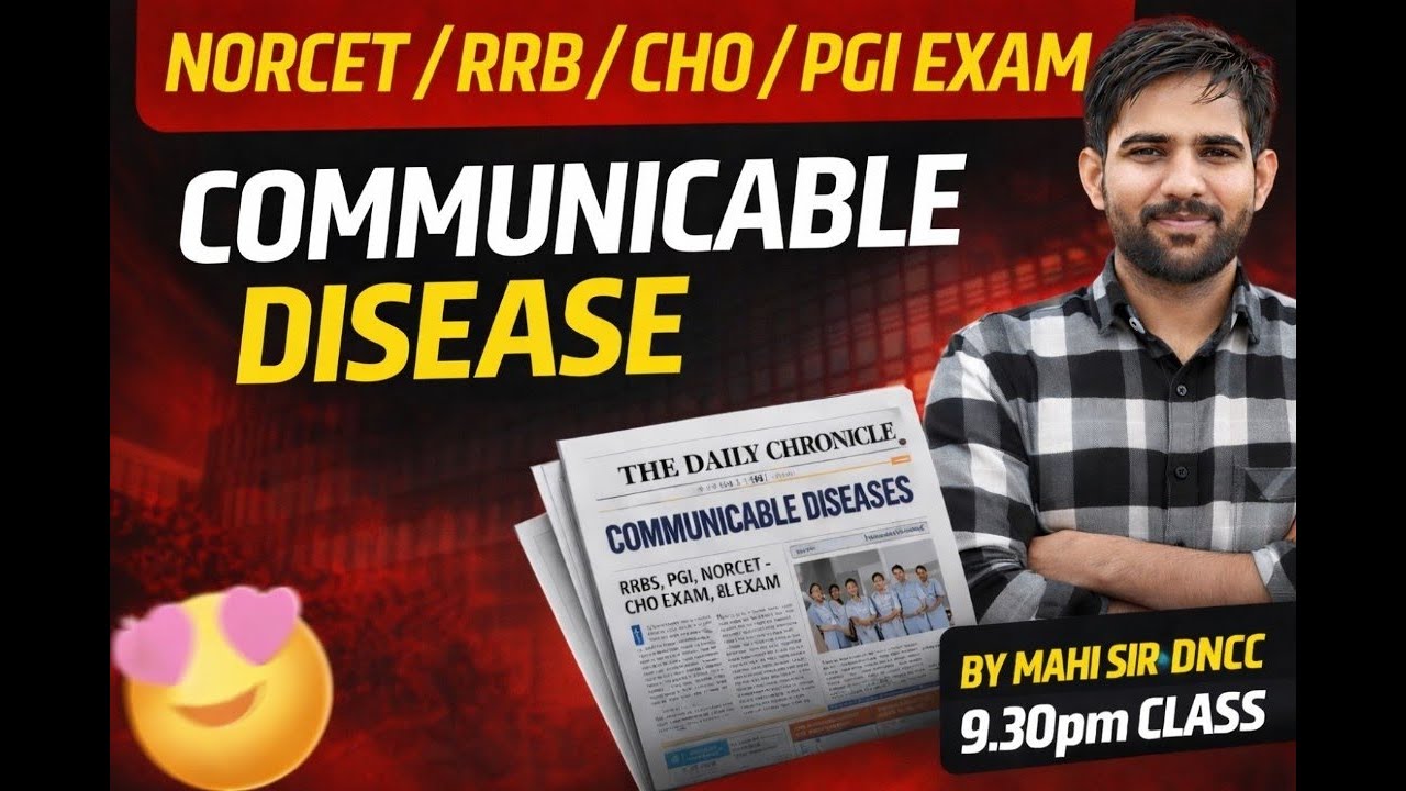 NURSING IMPORTANT QUESTION ANSWER SERIES BY MAHI SIR #4 | NORCET RRB CRE CHO EXAM #nursing