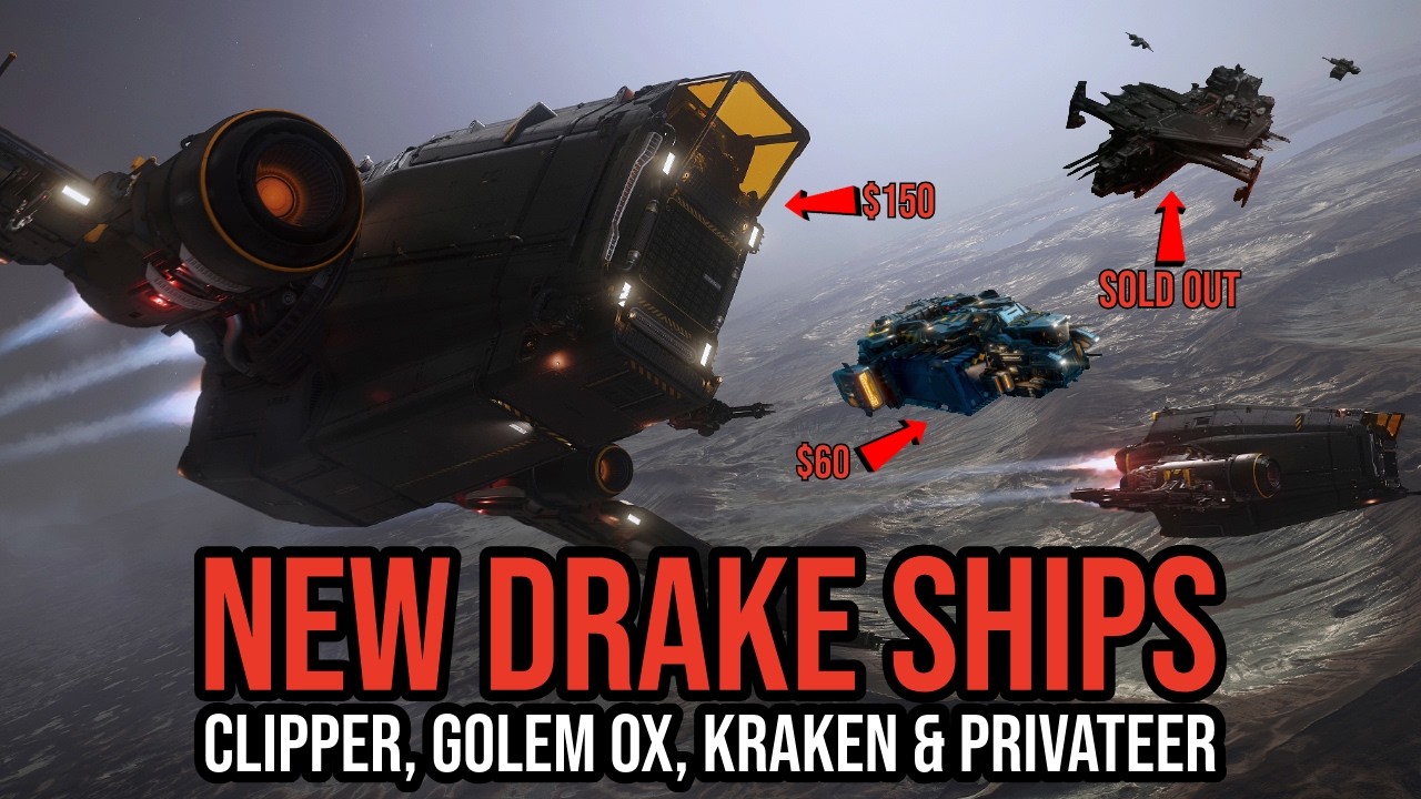 Star Citizen IAE 2955: новые корабли Drake уже здесь!