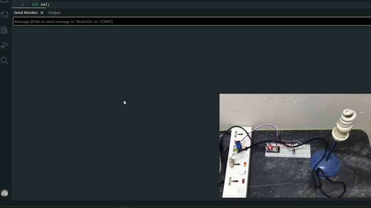 esp 32 project | serial available