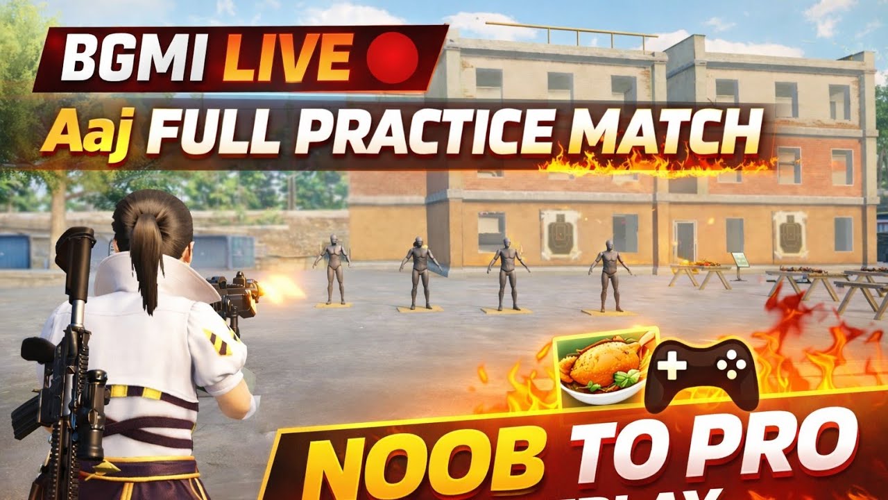 BGMI Live Stream 🔴 | Aaj Full Practice Match