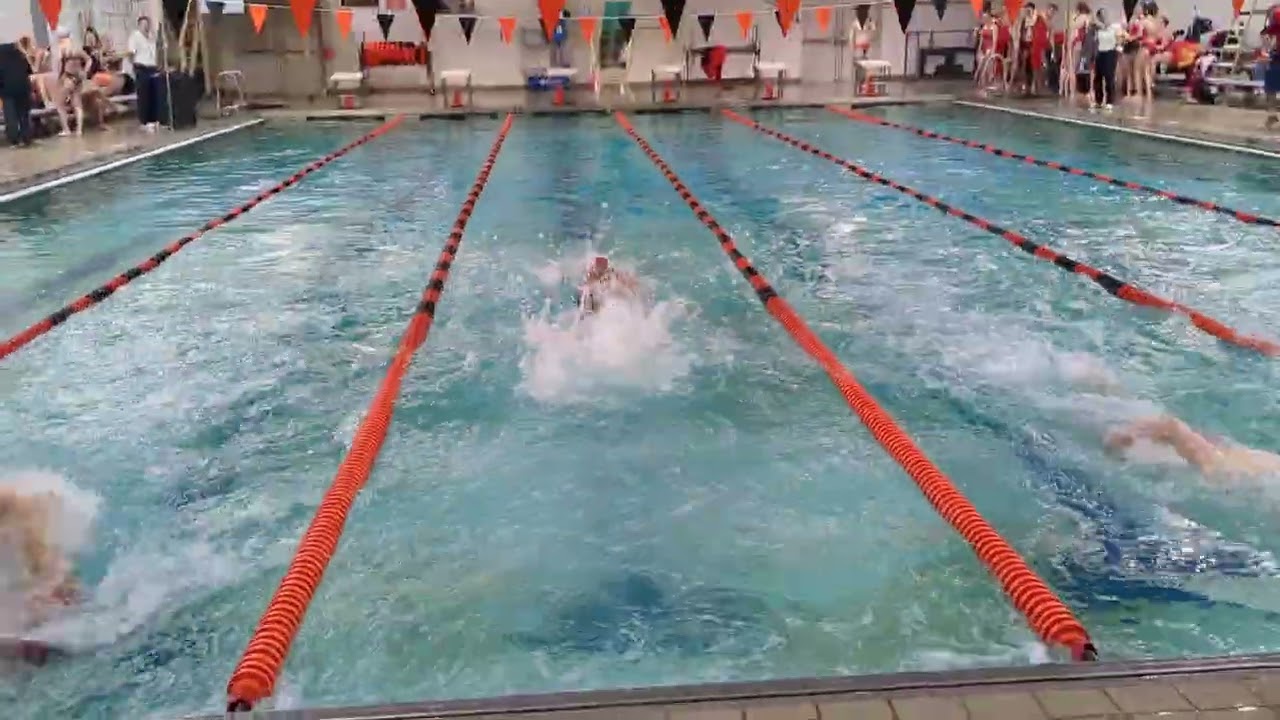 Markie 50 free 1st home meet vs GM
