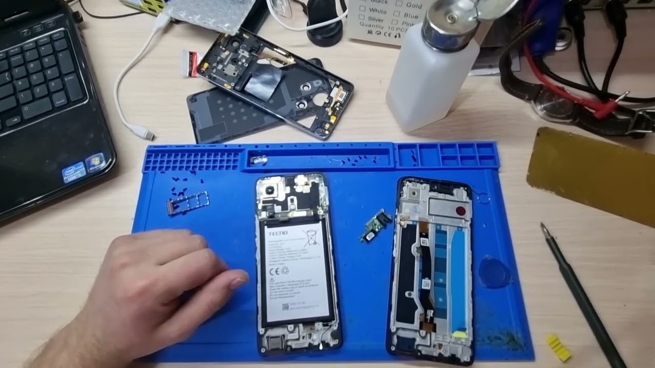 Tecno spark 20pro замена дисплея