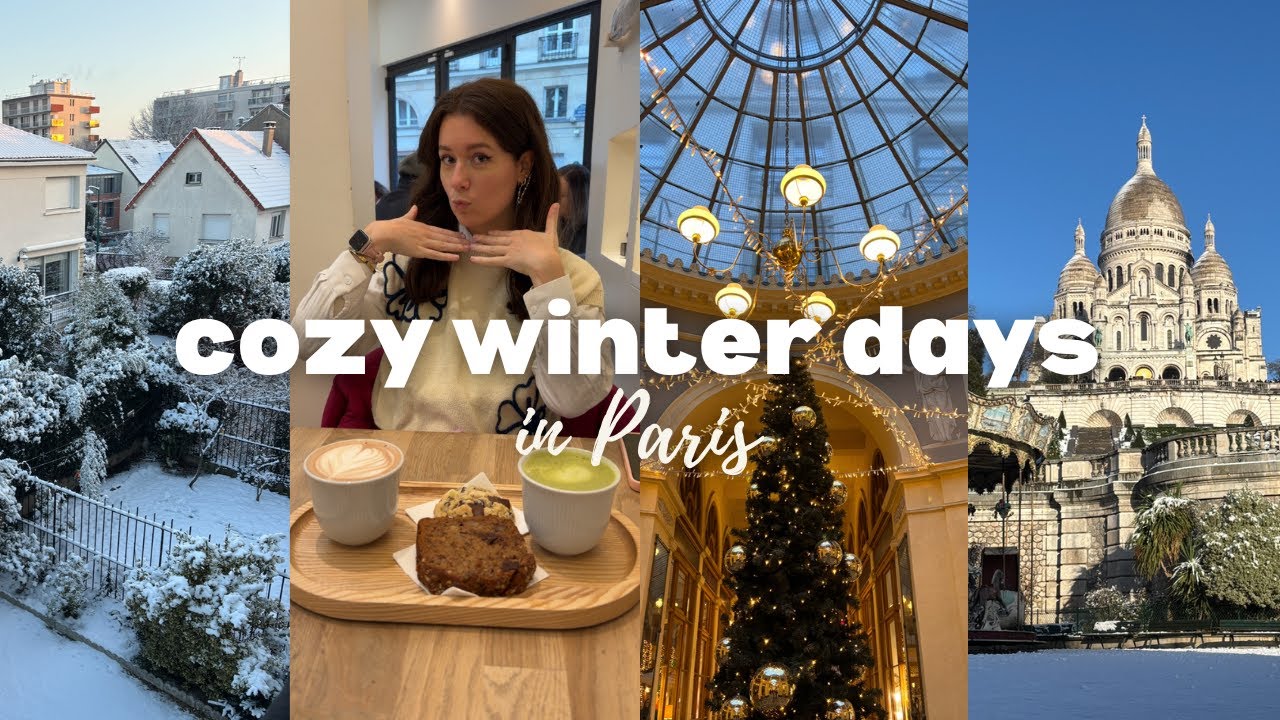 Romantiser l'hiver à Paris (par une locale) ❄️ | vlog cozy