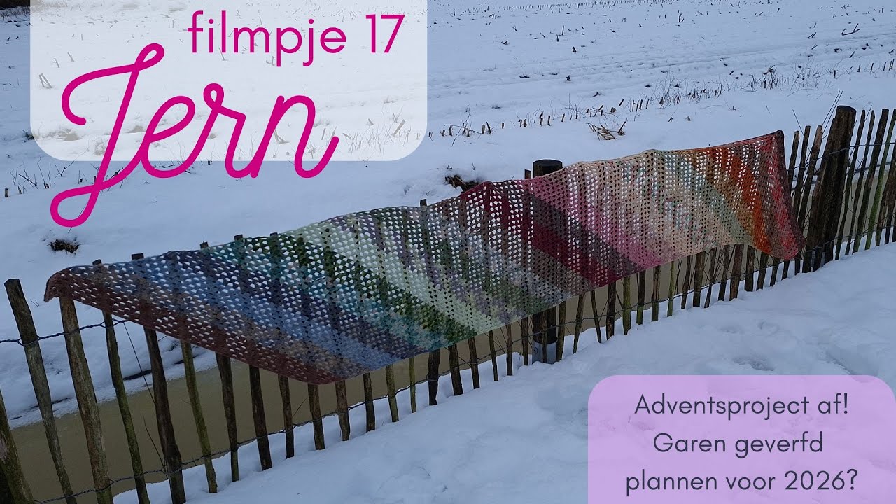 Jern 17 - Adventsproject af! Monet-garen geverfd en plannen 2026?