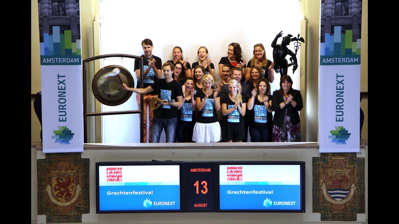 Beursopening in het teken van Grachtenfestival