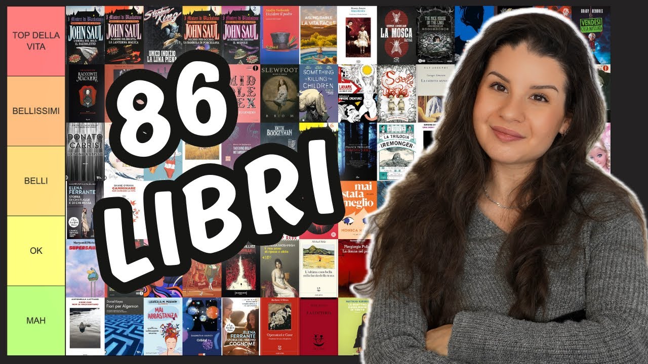 TIER LIST di TUTTI i libri 📚 letti nel 2025!