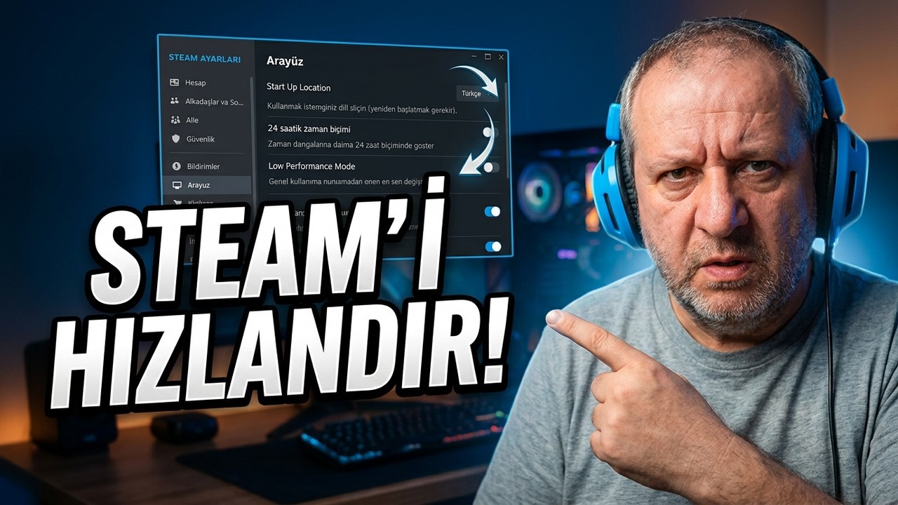 Steam Kurduktan Sonra Hemen Bu Ayarları Yapın! 🚀