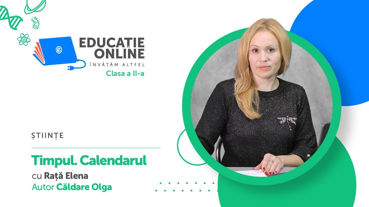 Științe, Clasa a II-a, Timpul. Calendarul