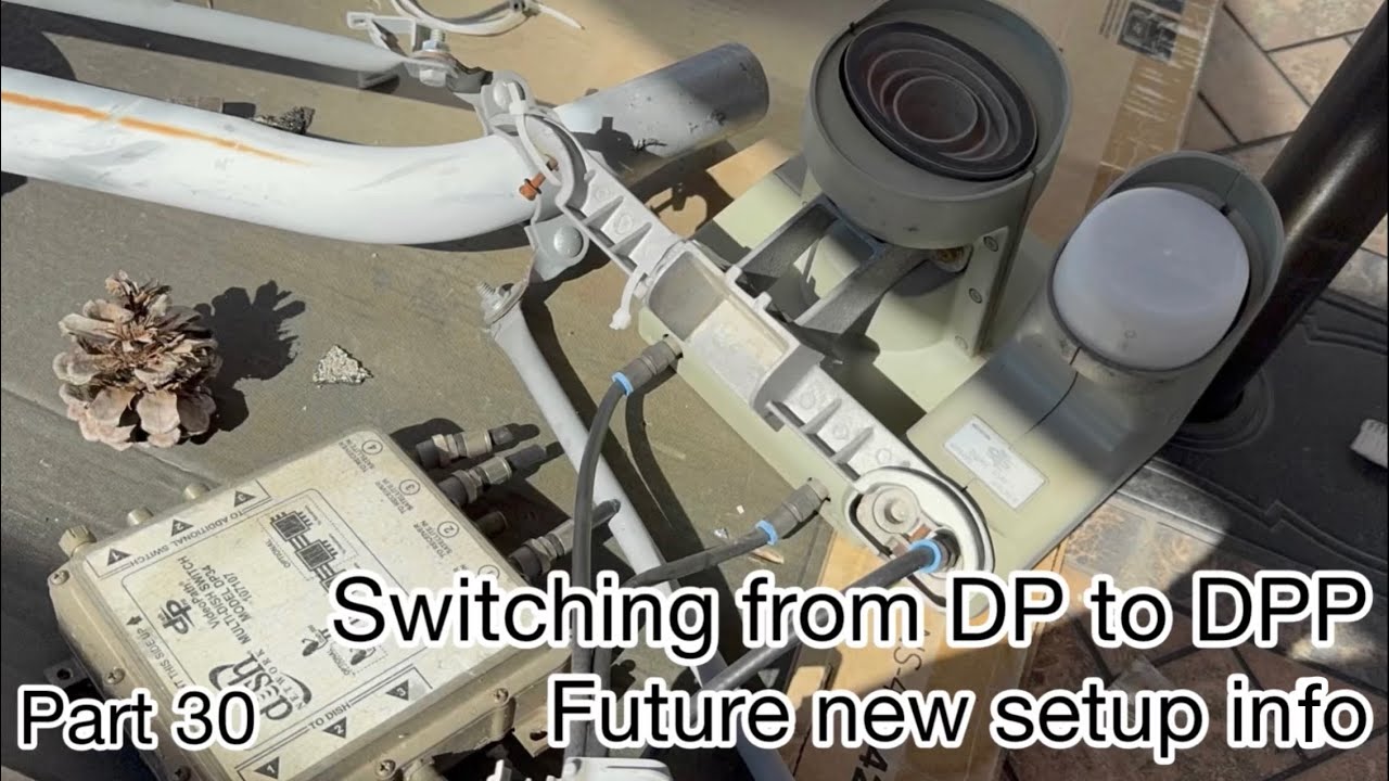 Part 30 of Dish Network Satellite Testing: Removing the old LNB from setup and future sat setup info