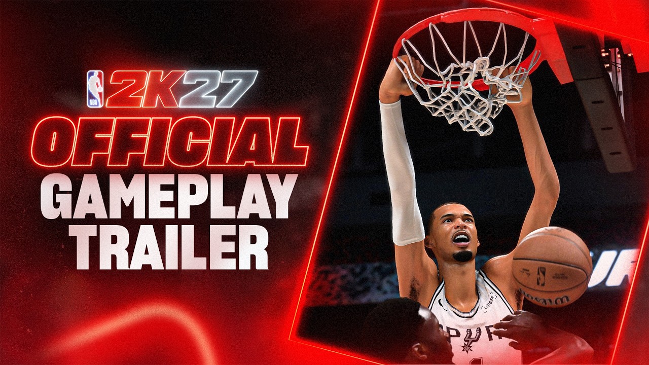NBA 2K27: Официальный геймплейный трейлер