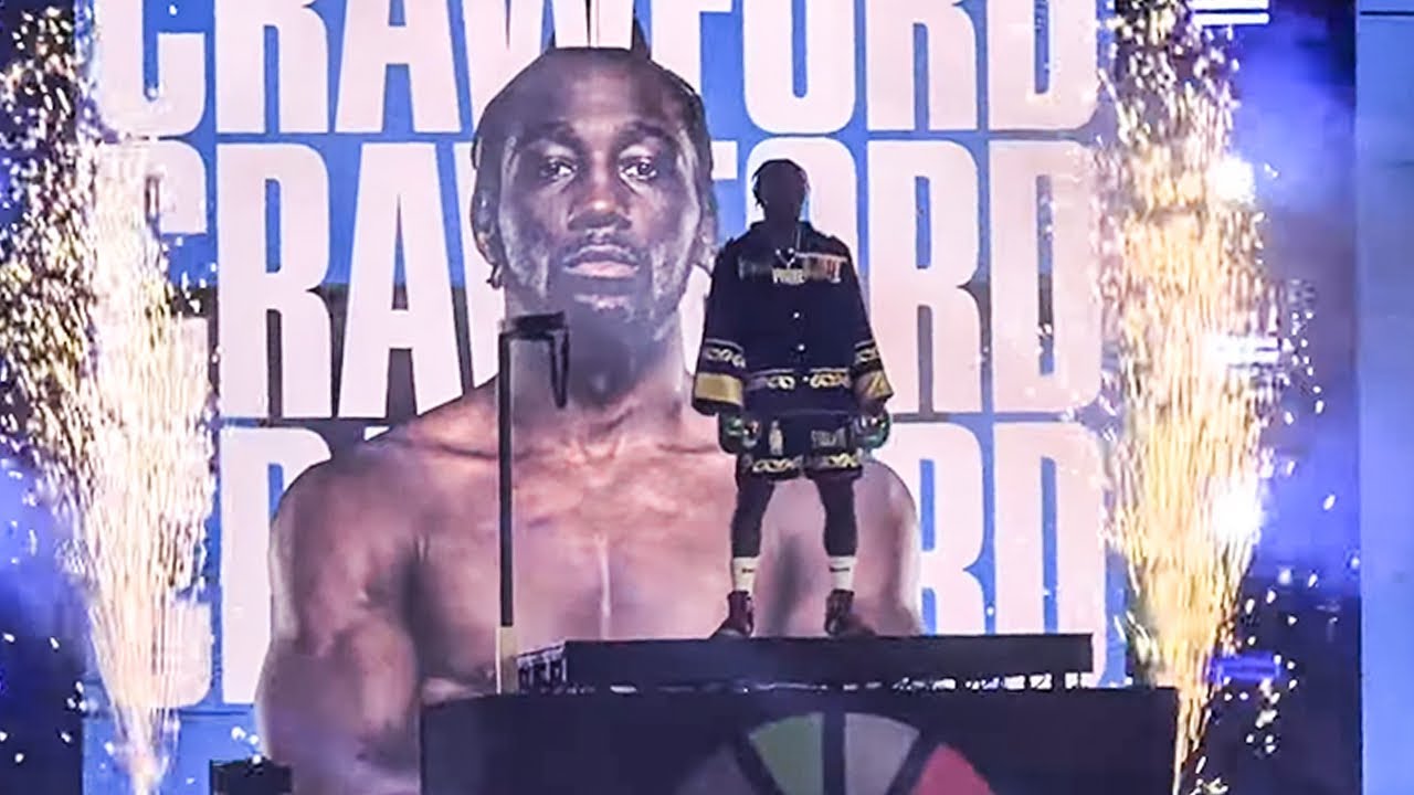 Terence Crawford EPIC RING WALK & FIREWORKS EXTRAVAGANZA vs Israil Madrimov