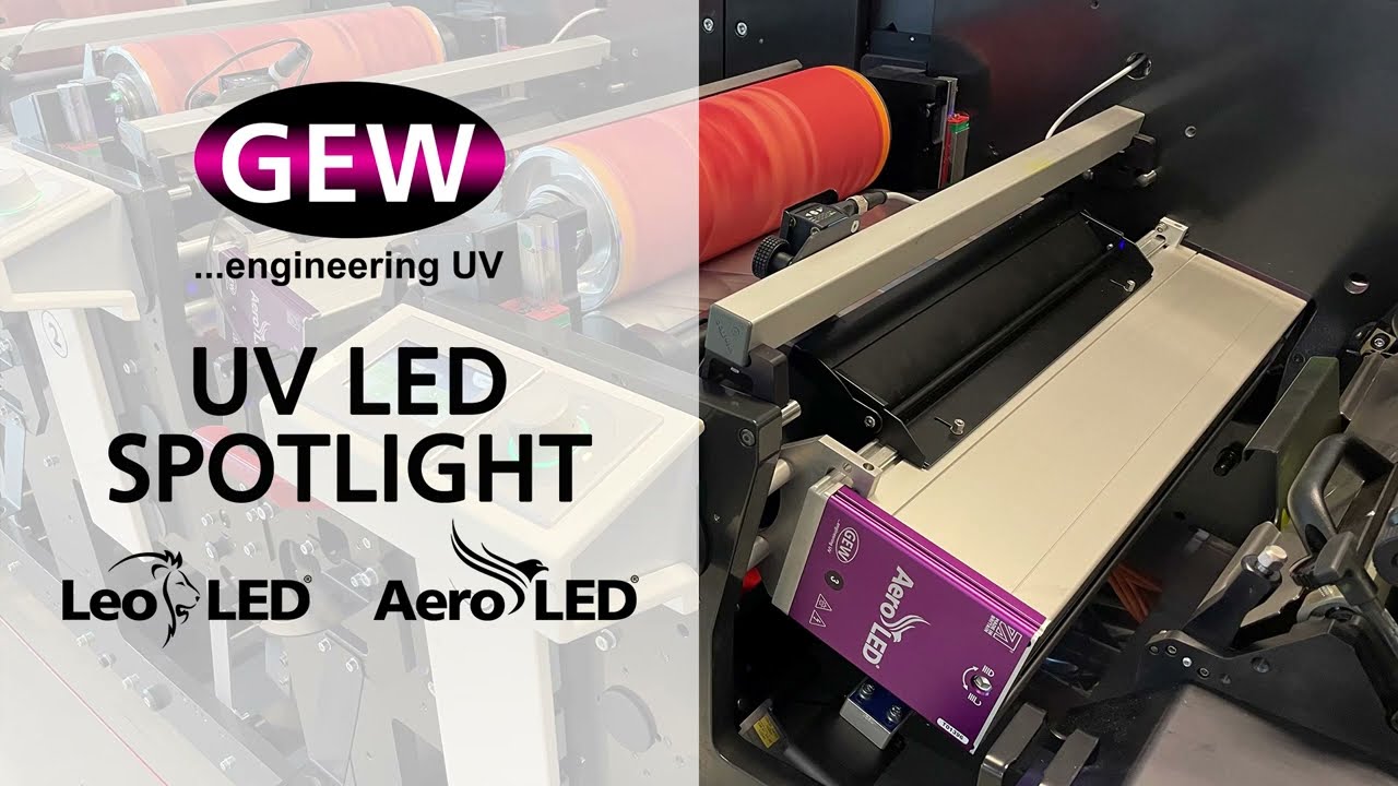 Find out about GEW&rsquo;s UV LED offerings, LeoLED and AeroLED