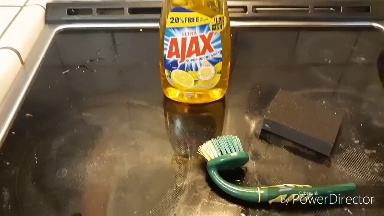 Como limpiar la estufa de vidrio tutorial Clase de limpieza 😜 de casas Aprende con migo