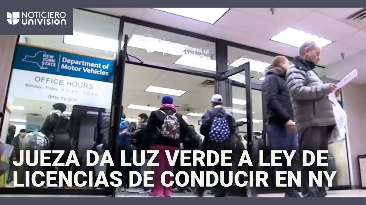 Rev&eacute;s para gobierno Trump: jueza avala ley que otorga licencias de conducir a indocumentados en NY