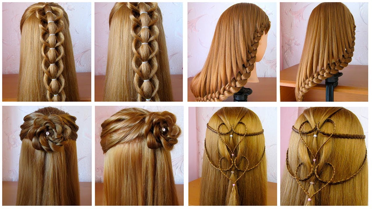 Different Easy Hairstyle - New hairstyle | hairstyle for girls | hairstyle open hair