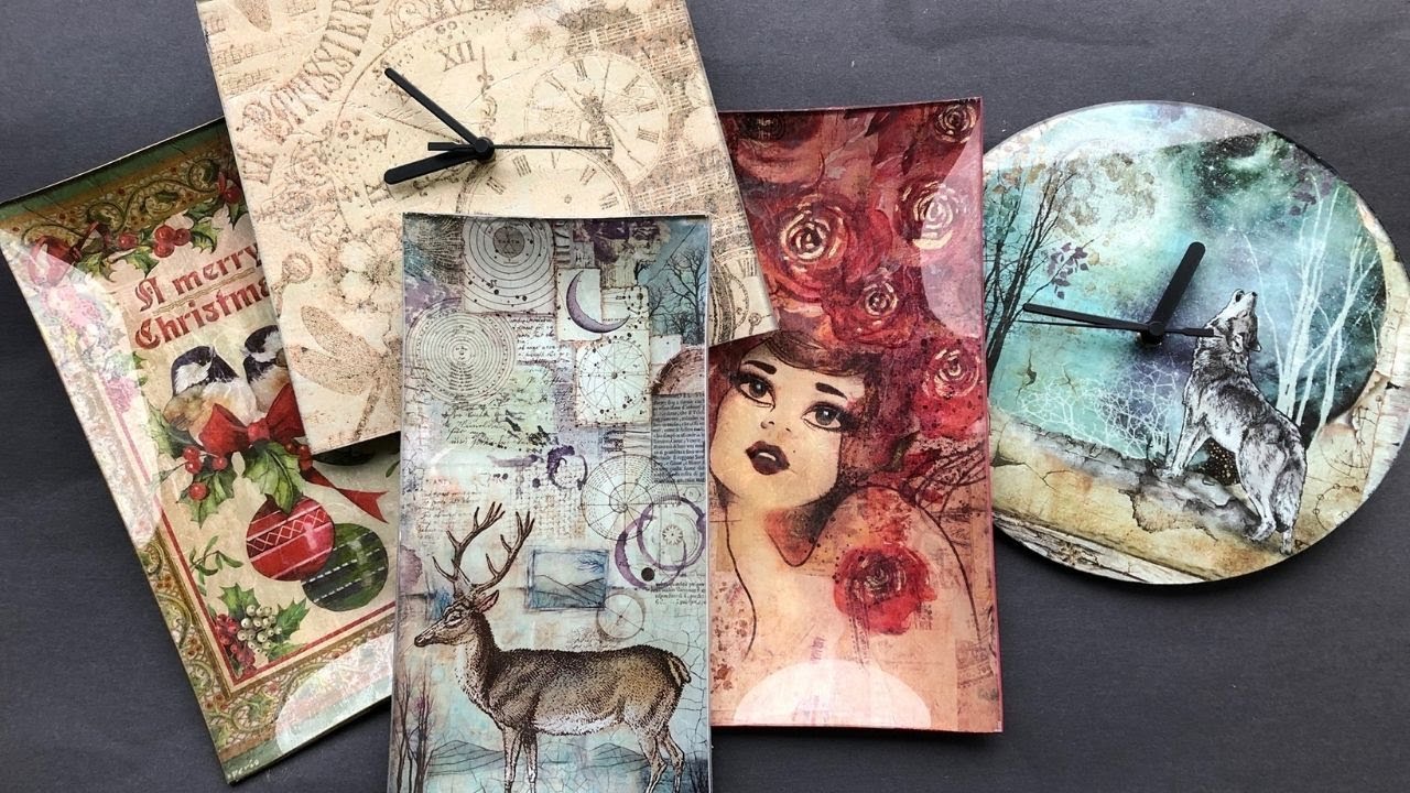 Using Rice Paper to cover a glass plate - Tutorial