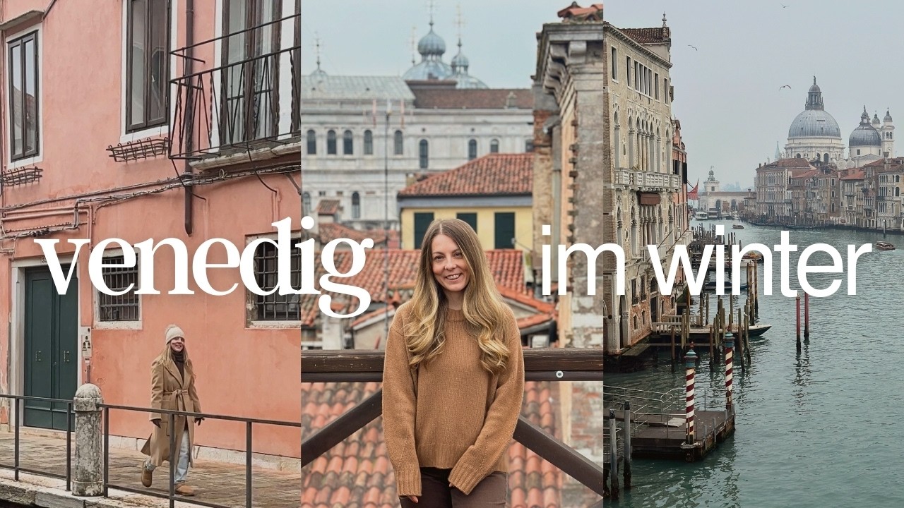 VENEDIG VLOG | Romantischer Winterurlaub & Sightseeing ohne Touristen | Raphaela Ella
