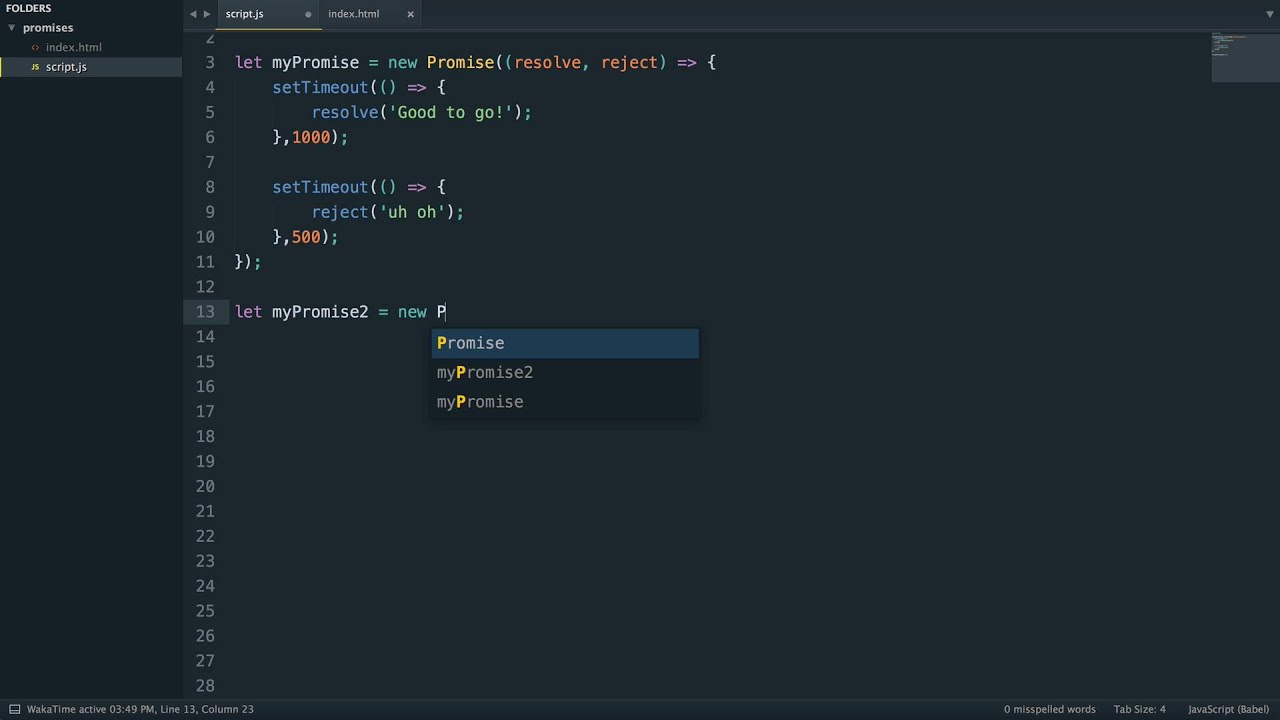Let's Learn ES6 - Promises