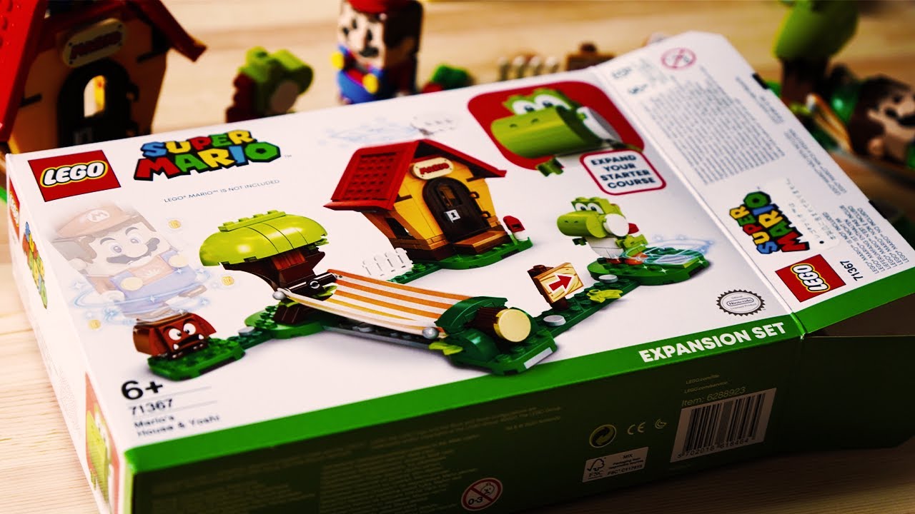 【レゴマリオ】ヨッシーとマリオハウス Lego Super Mario 71367 Mario's House & Yoshi |Speed Build