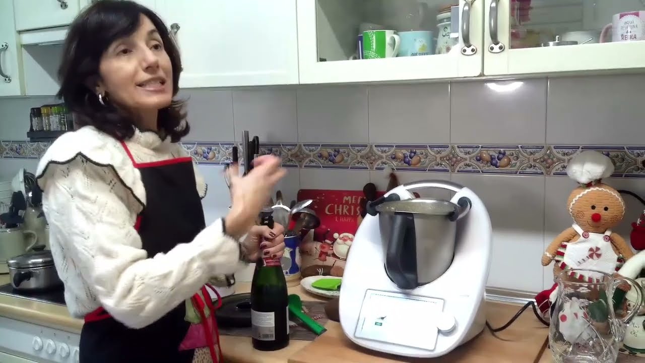 Coctel de cava y piña en thermomix¡