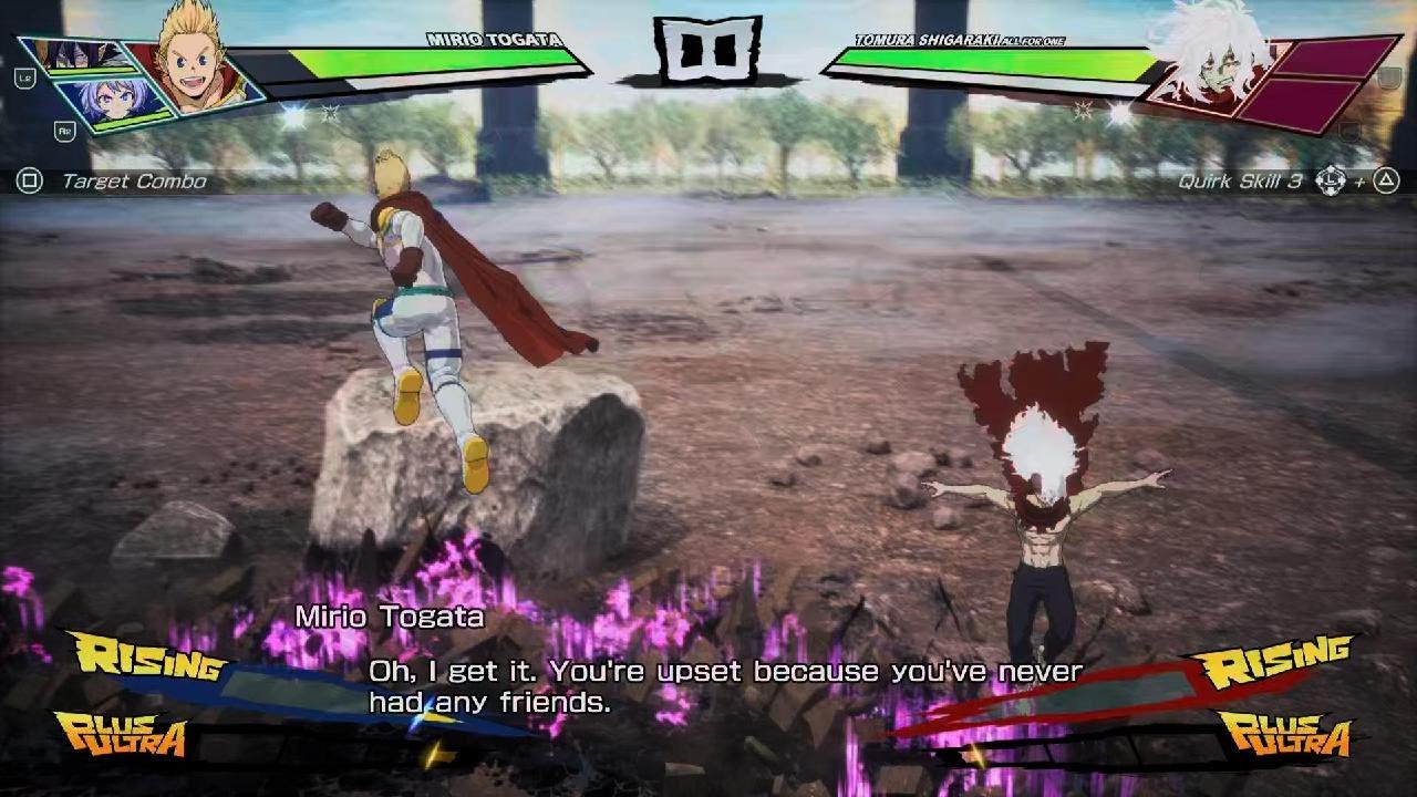 MY HERO ACADEMIA All’s Justice The big 3 vs Tomura Shigaraki
