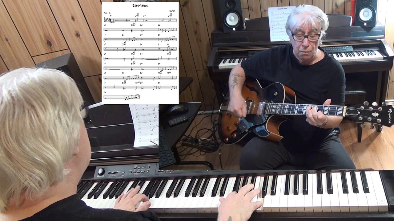 Repetition - Jazz guitar & piano cover ( Neal Hefti )