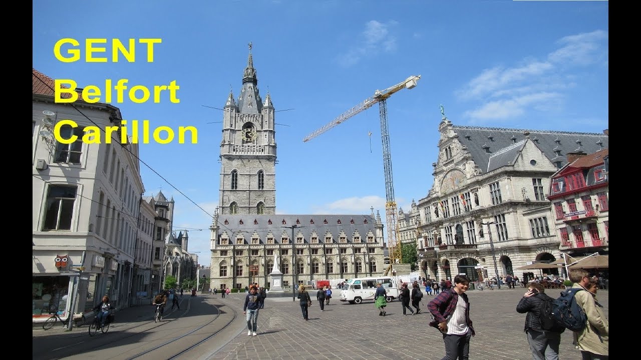 Gent Gand Belfort Carillon Beffroi Belfry Glockenspiel Klockspel 12 juni 2018