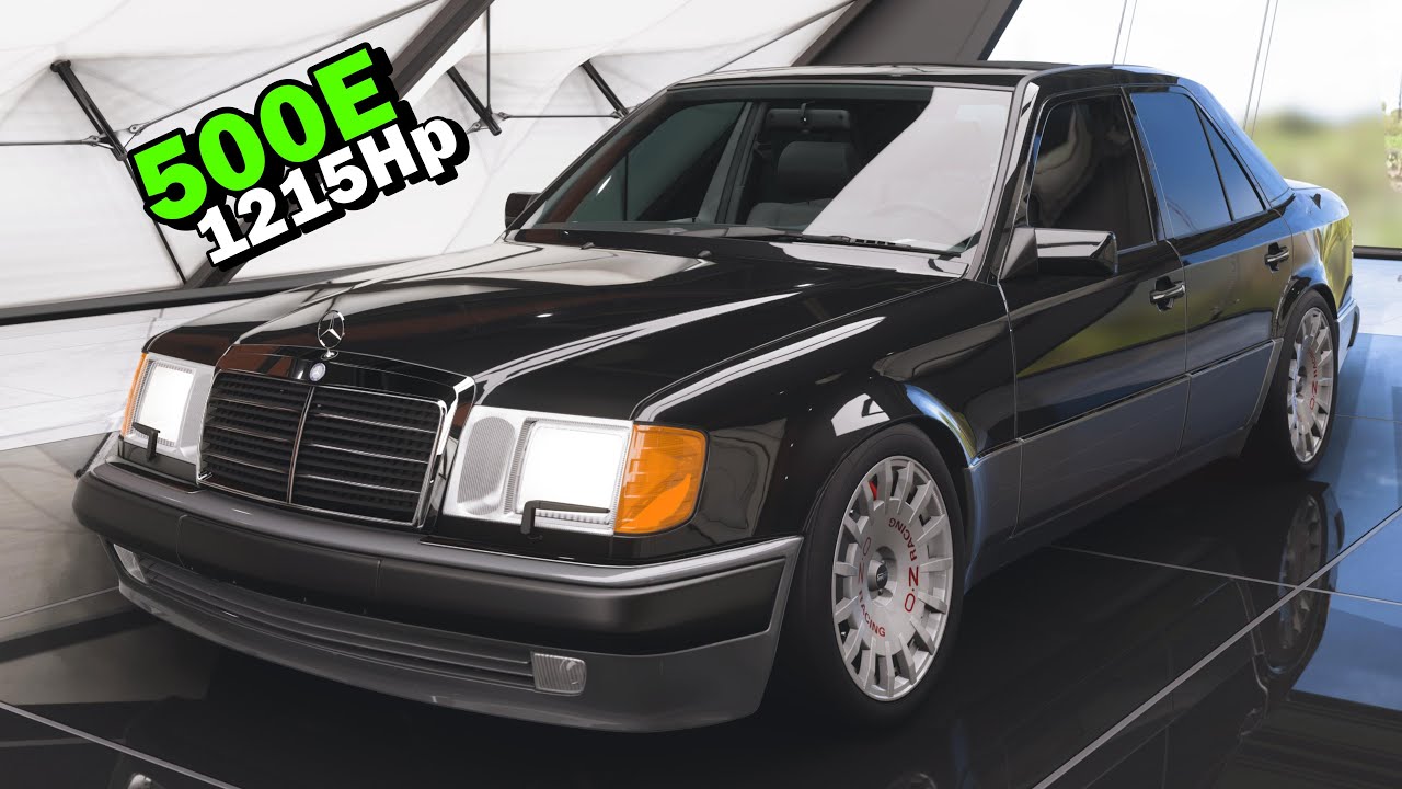 Forza Horizon 5 - Mercedes-Benz 500E Customization & Top Speed