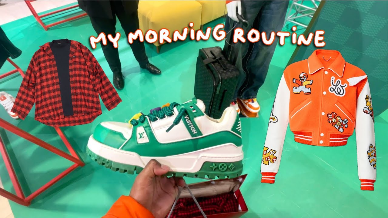 my morning routine..