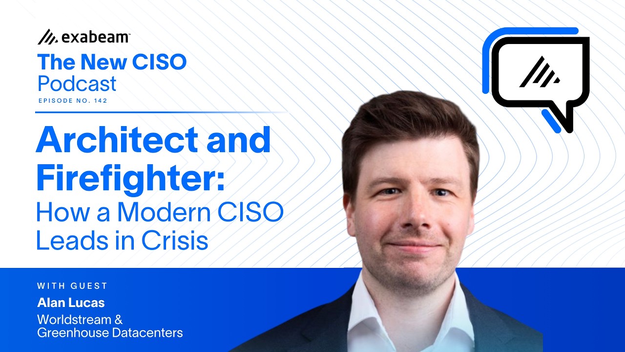 The New CISO Ep. 142 - Alan Lucas | Architect and Firefighter: How a Modern CISO Leads in Crisis