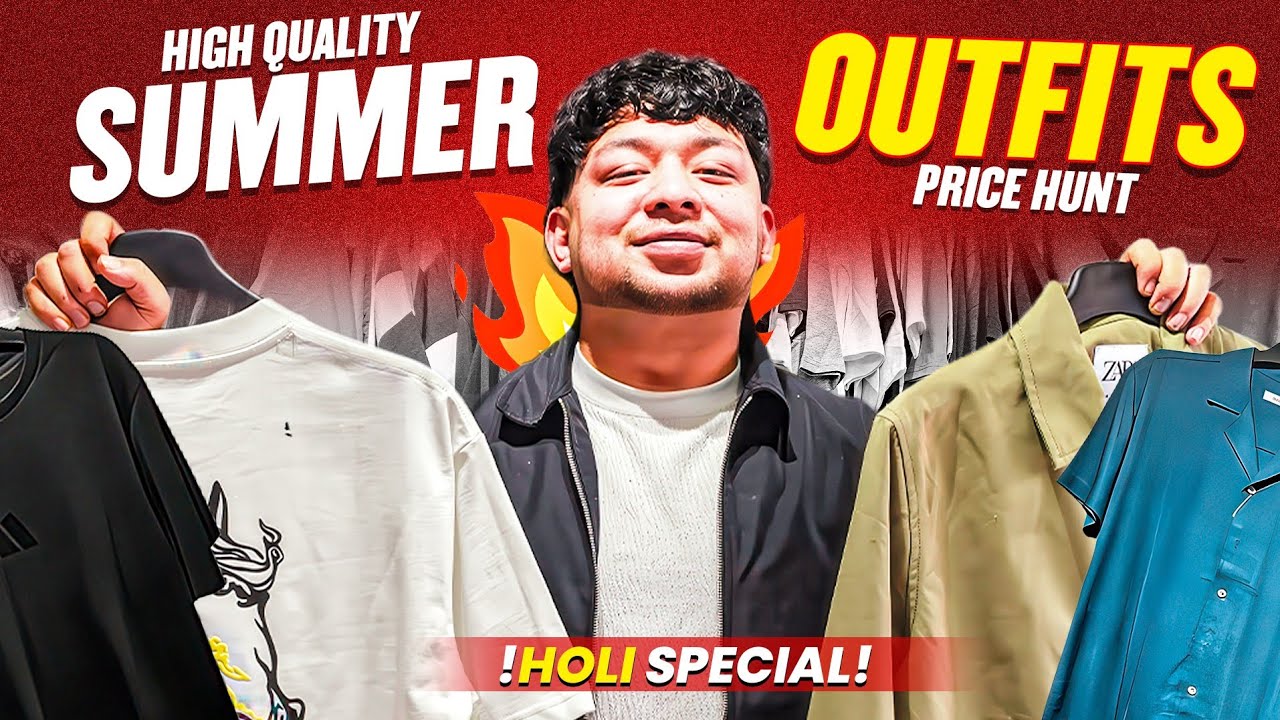 Men's High Quality Summer Outfits Market Hunt in Kathmandu 2026!!