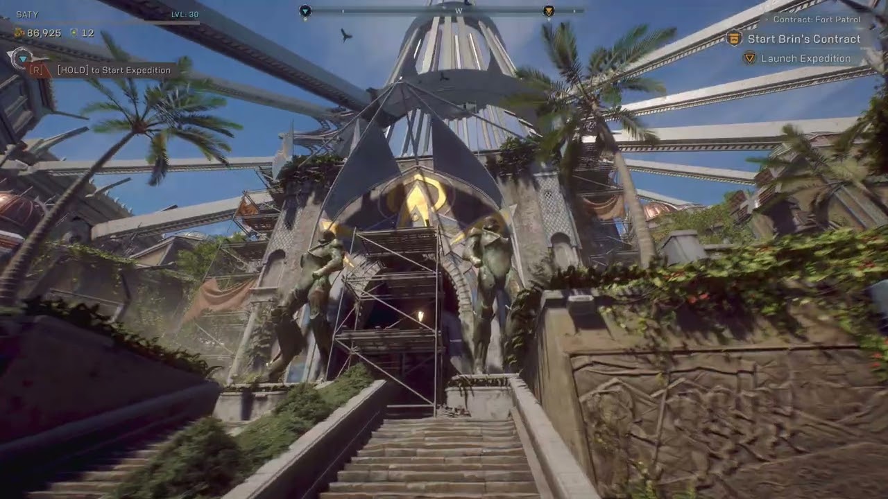 Anthem 8K HDR Masterwork Storm Fort Tarsis post Contract Fort Patrol Grand Master 3 difficulty