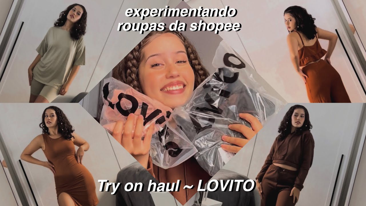 compras de roupas na shopee ~ try on haul Lovito ♡