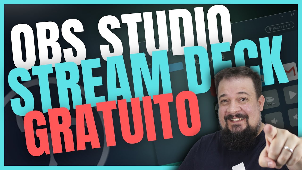 Stream DECK para sua LIVE STREAM comOBS Studio  (GRATUITO )