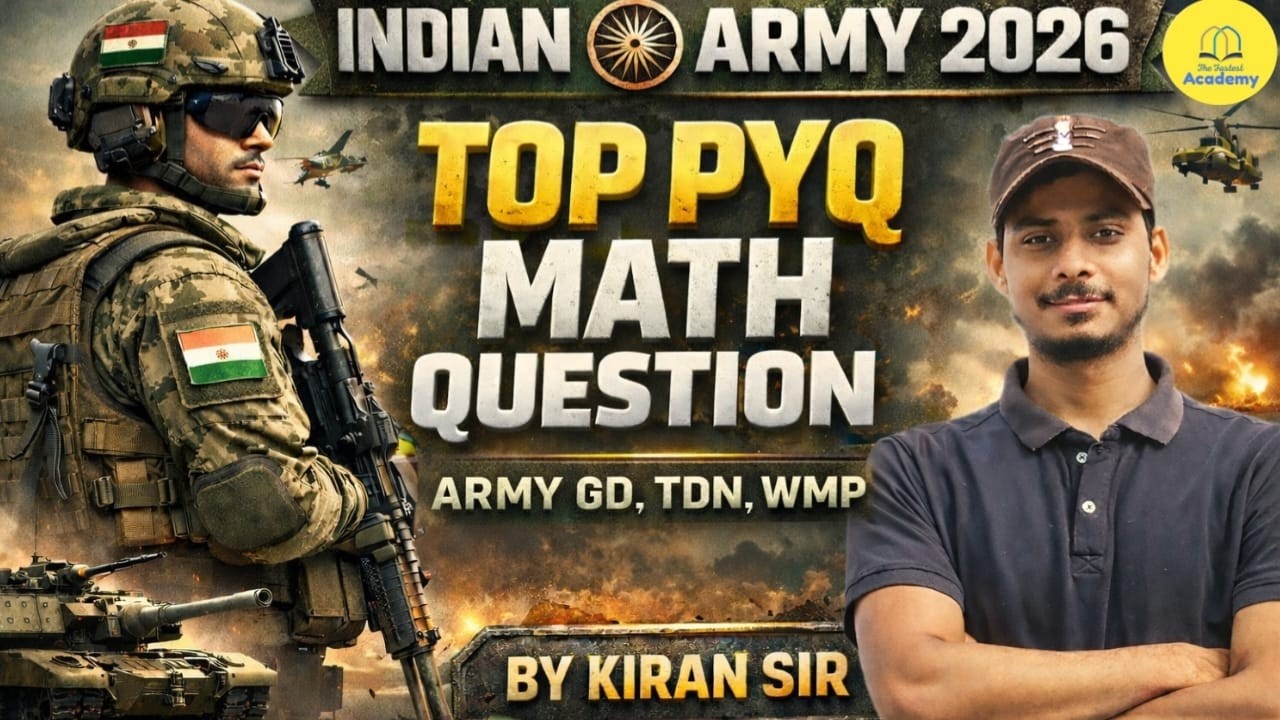 Army Agniveer 2026 Top 45 Maths Questions😱 | Army Maths Class by Kiran Sir