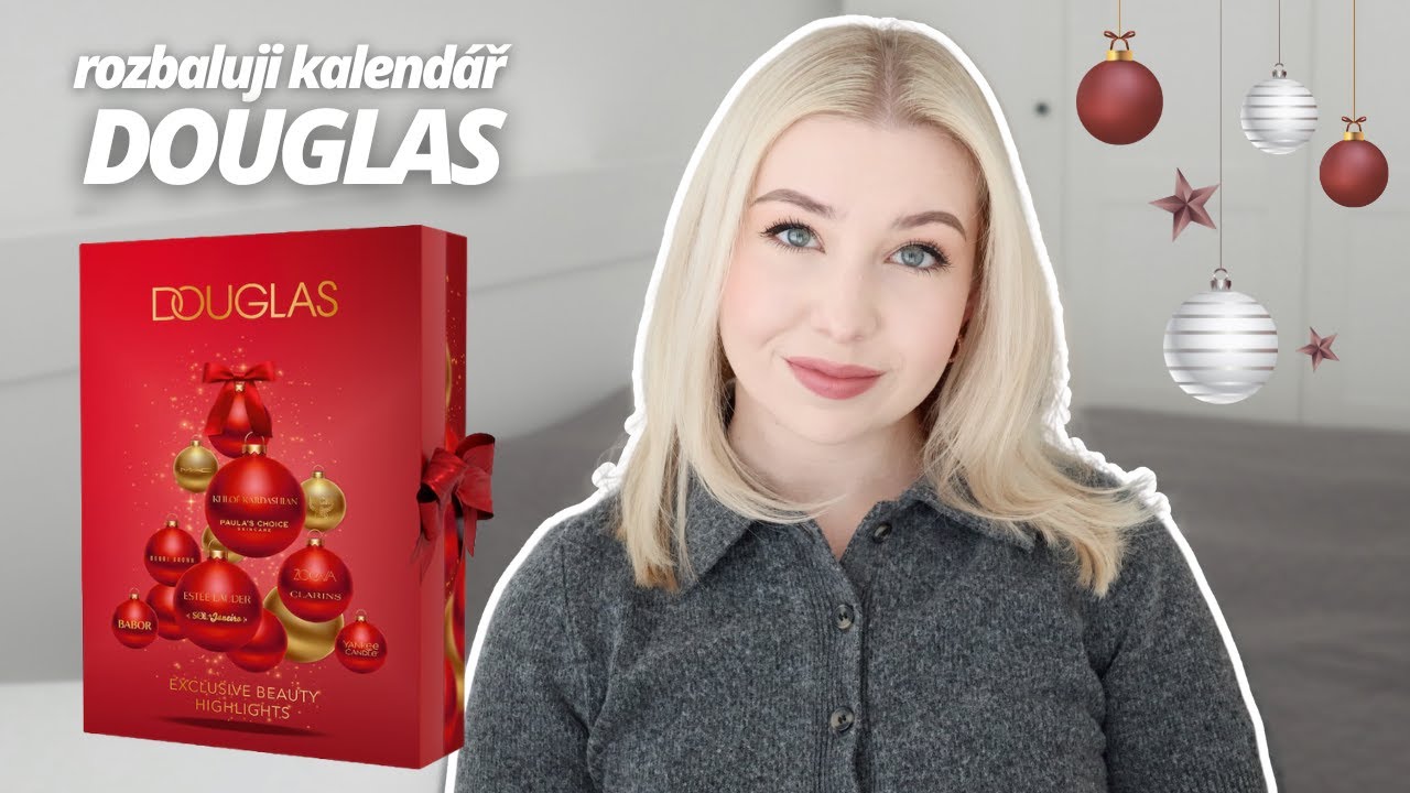 ROZBALUJI DOUGLAS EXCLUSIVE ADVENTNÍ KALENDÁŘ!🎄🎁 Vyplatí se? Kompletní unboxing a recenze!🌟