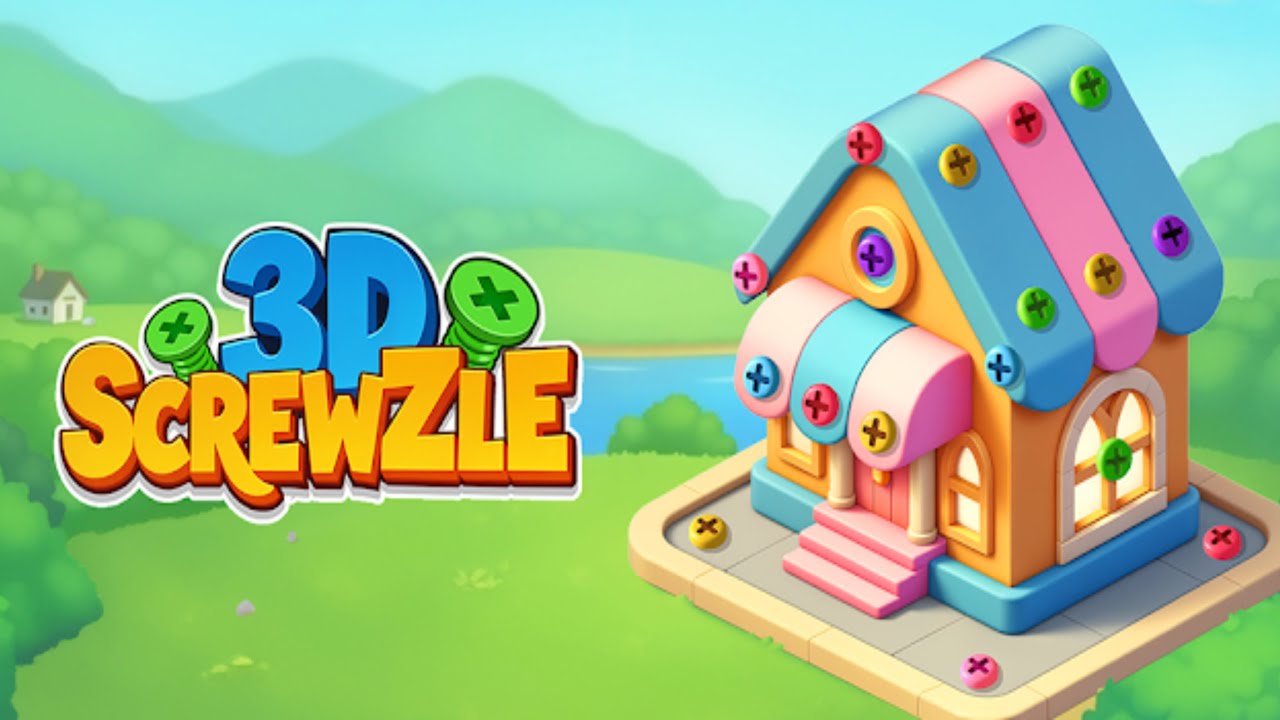 Screwzle (by Zego Studio) IOS Gameplay Video (HD)